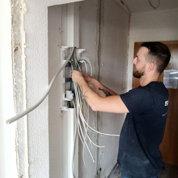  Elektroinstallation Bestandswohnungen der Wohnungsbaugenossenschaft Brandenburg