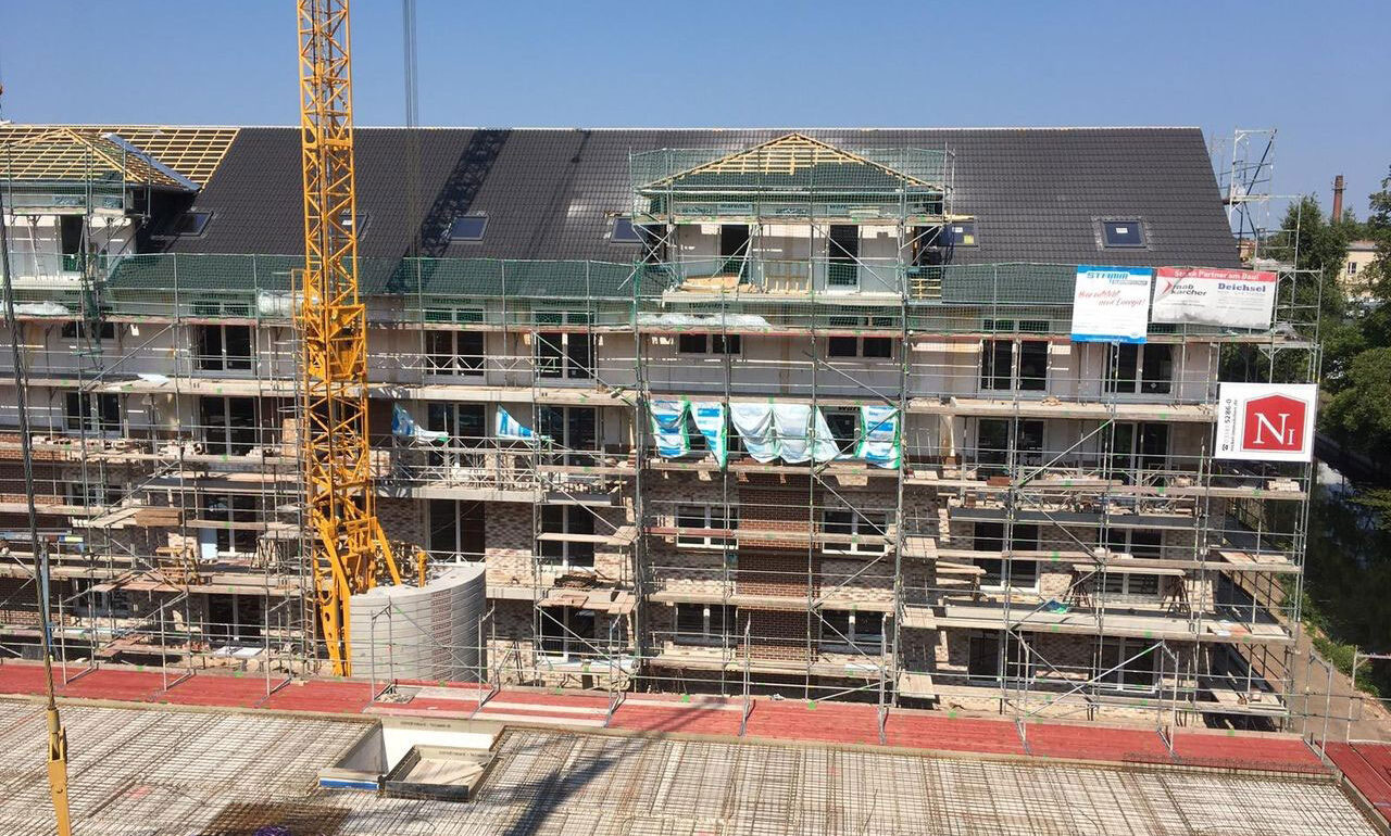 Elektroinstallation 82 Neubauwohnungen Jahnstraße