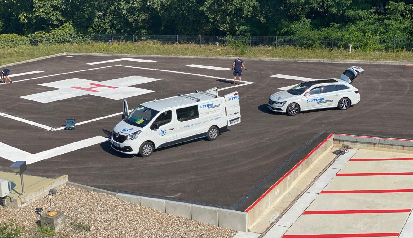 Stadt Brandenburg an der Havel – Erneuerung der Flugbefeuerung vom Hubschrauberlandeplatz